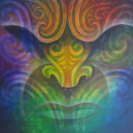 Rainbow Warrior -Ta Moko, Maori Tattoo, Whakairo, Maori Carvings, Paintings, Maori art in Waitomo New Zealand