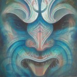 Sharkboy -Ta Moko, Maori Tattoo, Whakairo, Maori Carvings, Paintings, Maori art in Waitomo New Zealand