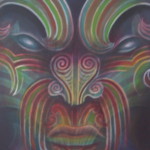 Shannon -Ta Moko, Maori Tattoo, Whakairo, Maori Carvings, Paintings, Maori art in Waitomo New Zealand