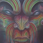 Shannon -Ta Moko, Maori Tattoo, Whakairo, Maori Carvings, Paintings, Maori art in Waitomo New Zealand
